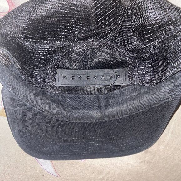 Nike Trucker Hat Non Ducor Duco Black Snapback Mesh Back - Picture 8 of 9